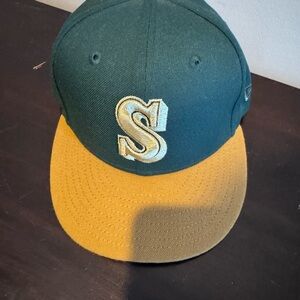 Men's New Era 59fifty Seattle Mariners Cooperstown Collection Hat